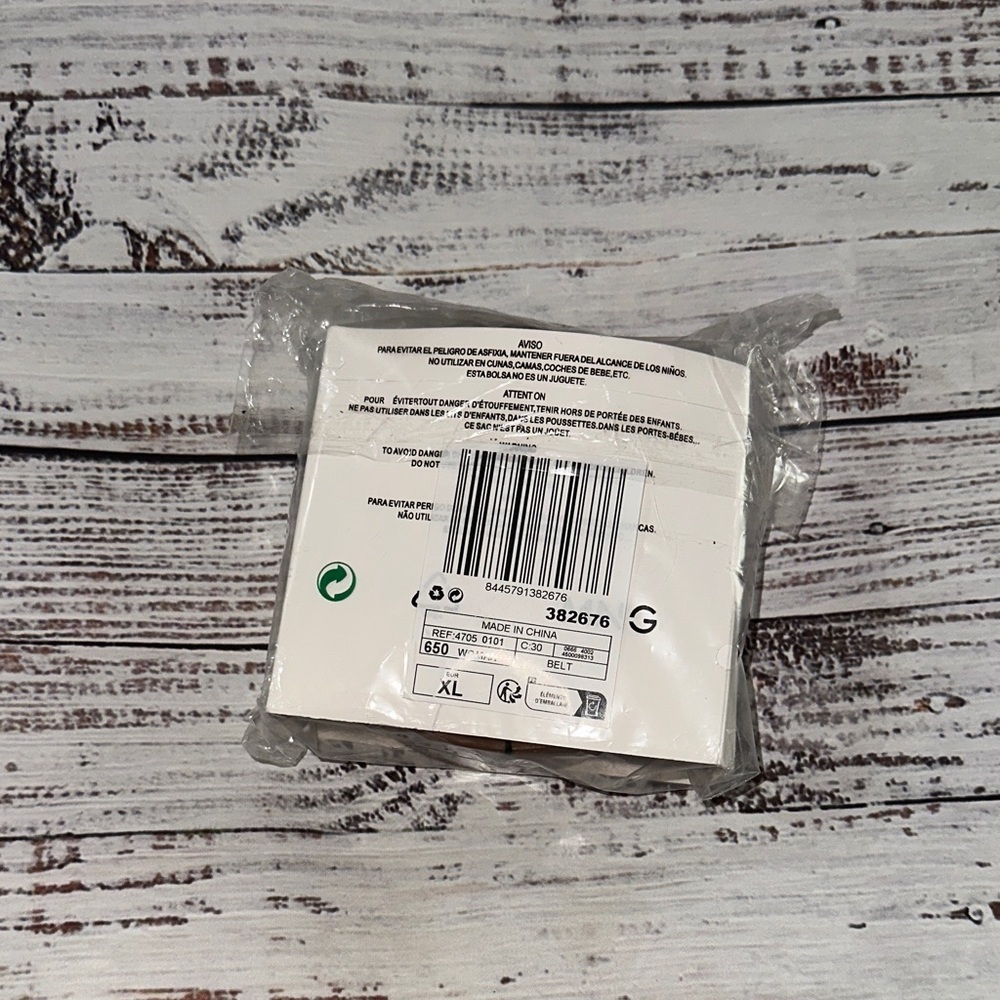 Mango Rounded Buckle Belt Sz. XL - Picture 6 of 8